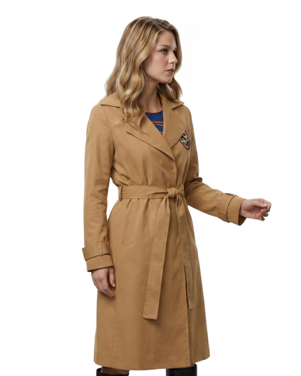 Buy The Melissa Benoist Supergirl Cotton Coat