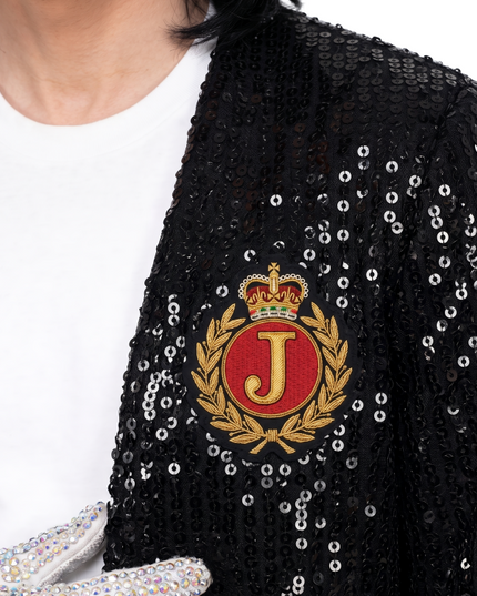 Buy The Michael Jackson Black Sequin Jacket