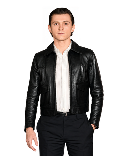 Buy The Spider-Man No Way Home Premiere Tom Holland Black Jacket