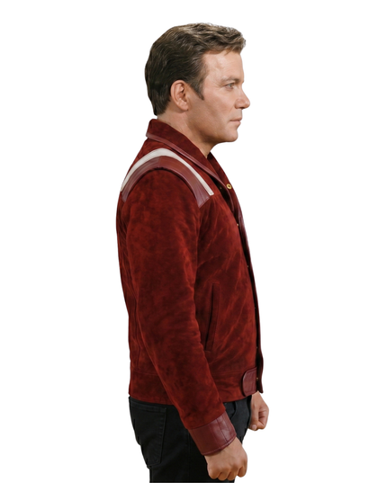 Captain Kirk Star Trek The Final Frontier Red Jacket Sale