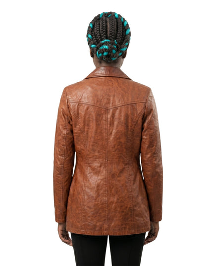 Cat Burns 2026 BAFTA Red Carpet Leather Jacket