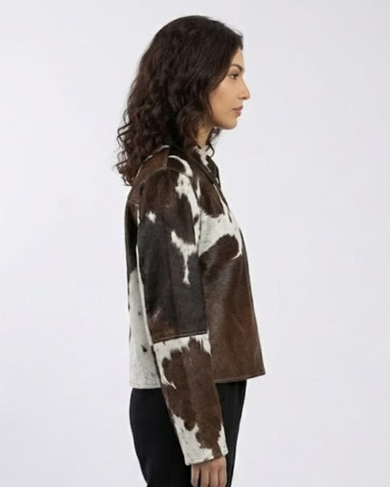 Cowhide Hair On Jacket