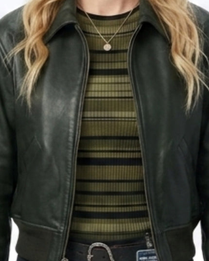Criminal Minds JJ Black Leather Jacket
