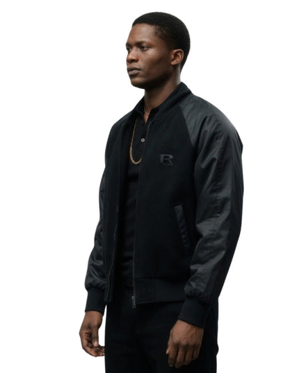 Da’Vinchi BMF Season Black Bomber Jacket