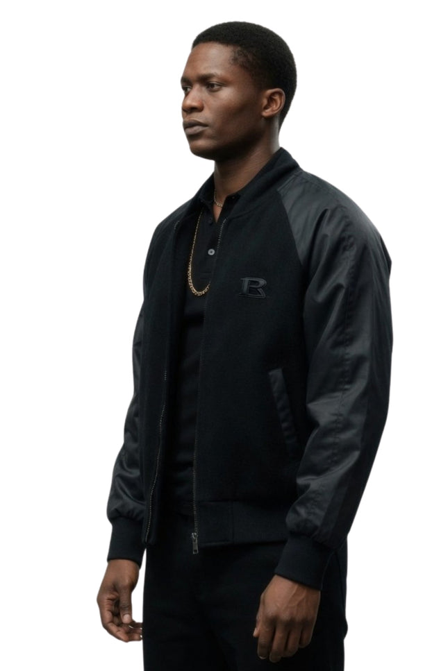 Da’Vinchi BMF Season Black Bomber Jacket