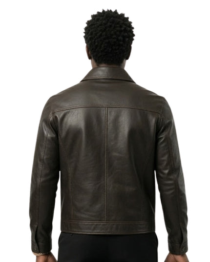 Damson Idris Street Style 2026 Black Leather Jacket