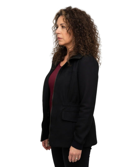 Detective Ana Perez Dead to Me Detective Ana Perez Black Cotton Jacket
