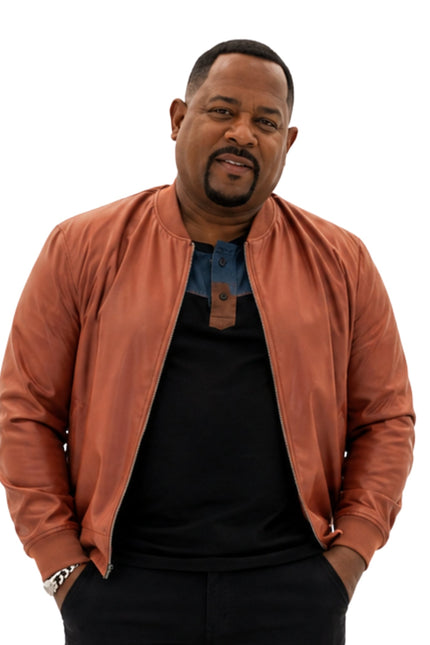 Detective Marcus Burnett Bad Boys for Life Bomber Leather Jacket