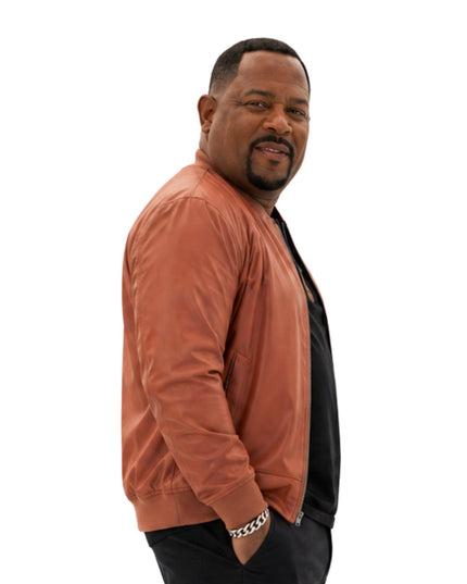 Detective Marcus Burnett Bad Boys for Life Bomber Leather Jacket