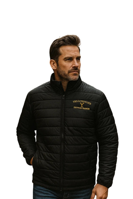 Dutton Ranch Logo Puffer Jacket
