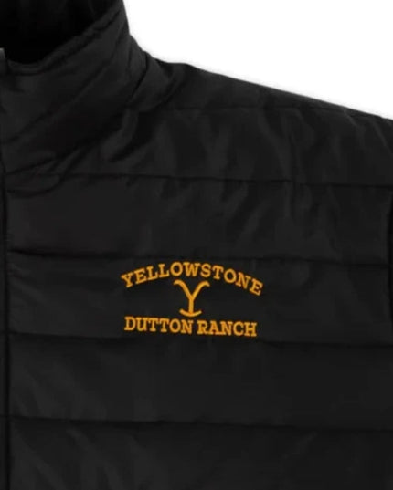 
Dutton Ranch Logo Puffer Jacket Men