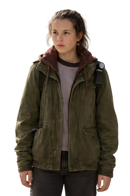 Ellie Williams The Last of Us S01 Green Cotton Jacket