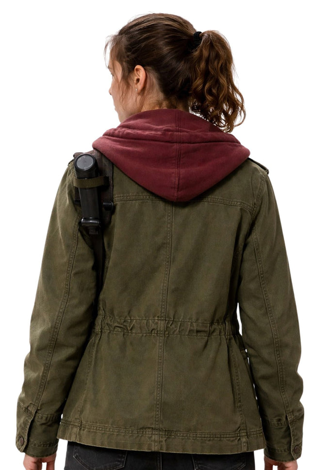 Ellie Williams The Last of Us S01 Green Cotton Jacket