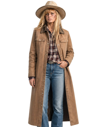 Elsa Dutton 1883 Tv Series Brown Coat