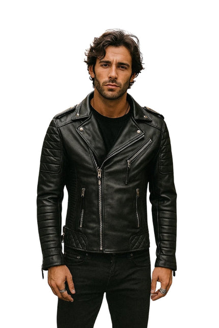 Embrace Urban Edge Moto Leather Jacket