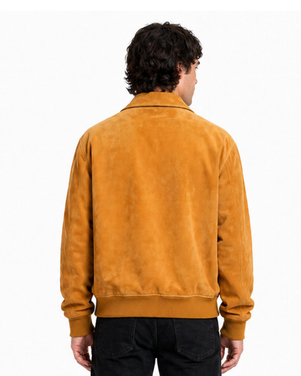 Euphoria-S03-Nate-Jacobs-Suede-Leather-Jacket-Back