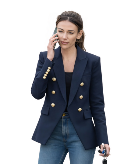 Fool Me Once Michelle Keegan Maya Stern Blue Blazer