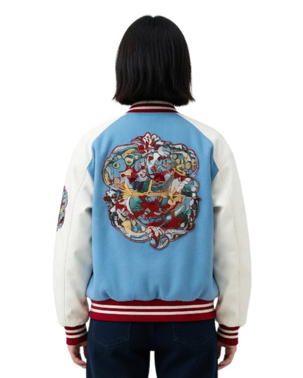 Gen V 2023 London Thor Blue Varsity Jacket
