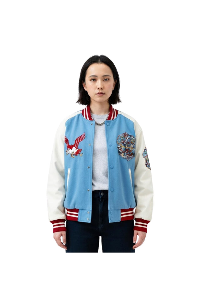 Gen V Tv Series Jordan Li Blue Jacket