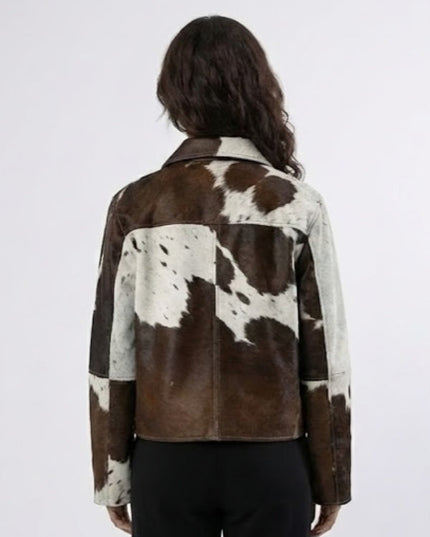 Genuine Cowhide Hair On Jacket