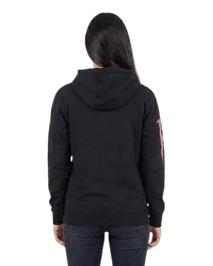 Pink Monster black pullover hoodie streetwear style