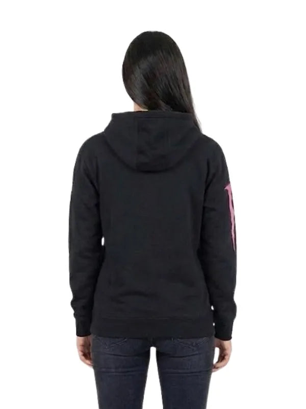 Pink Monster black pullover hoodie streetwear style