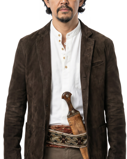 Get The Afterparty Season 2 John Cho Brown Blazer