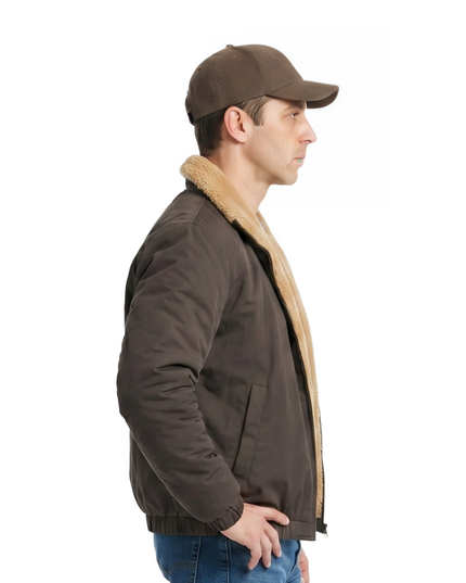Get The Kendall Roy Succession 2023 Shearling Brown Leather Jacket