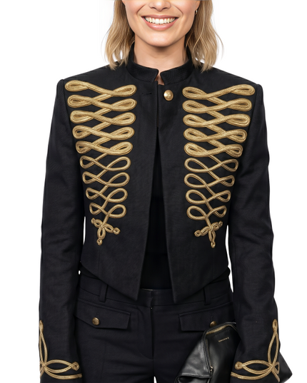 Get The Margot Robbie McQueen Black Jacket 