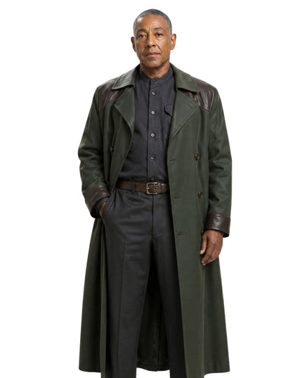 Giancarlo Esposito Revolution Tom Neville Trench Wool Coat
