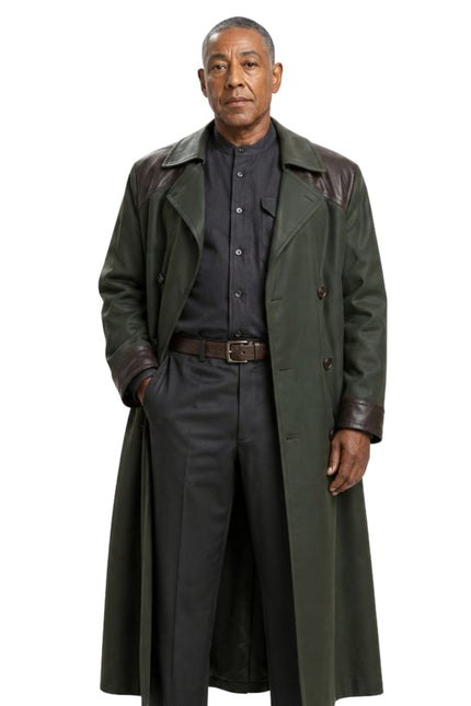 Giancarlo Esposito Revolution Tom Neville Trench Wool Coat