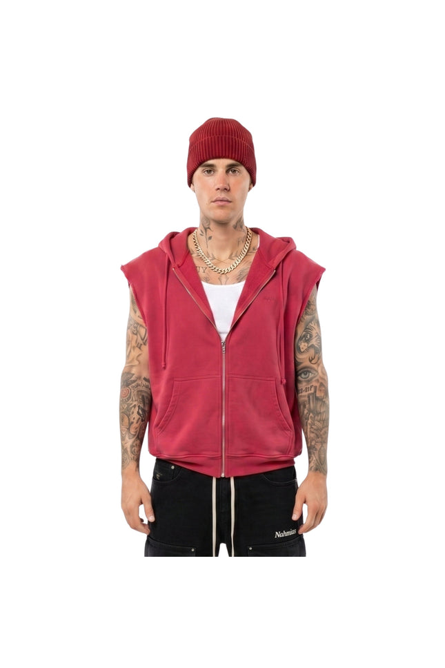Greg Ross Sleeveless Hoodie Buy Now
