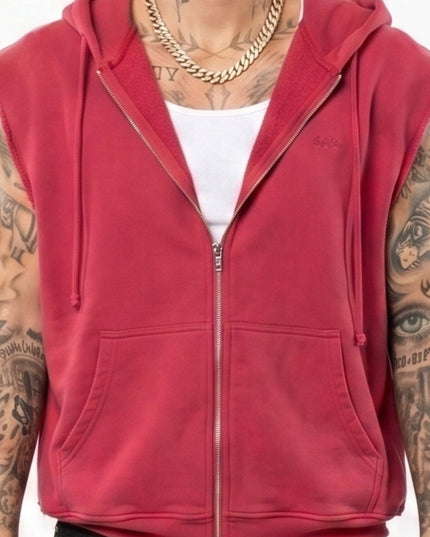 Greg Ross Sleeveless Hoodie Buy Today
