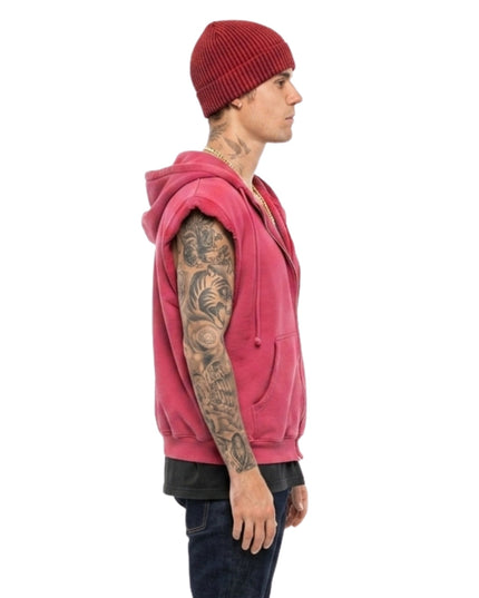 Greg Ross Sleeveless Hoodie Shop Now
