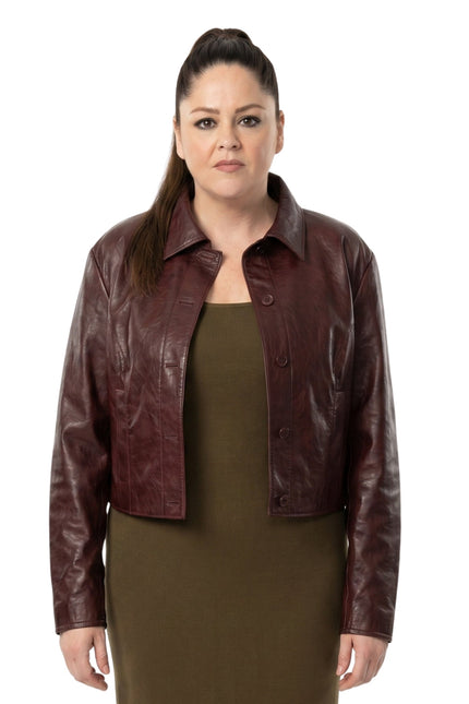 Hacks 2026 Megan Stalter Leather Jacket