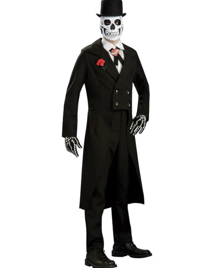 Halloween Costume Coat – Men's Spooky Stylish Outerwear for Halloween Party