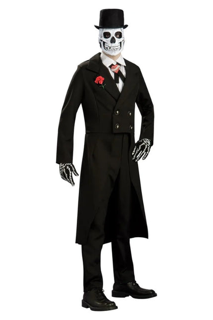 Halloween Costume Coat – Men's Spooky Stylish Outerwear for Halloween Party