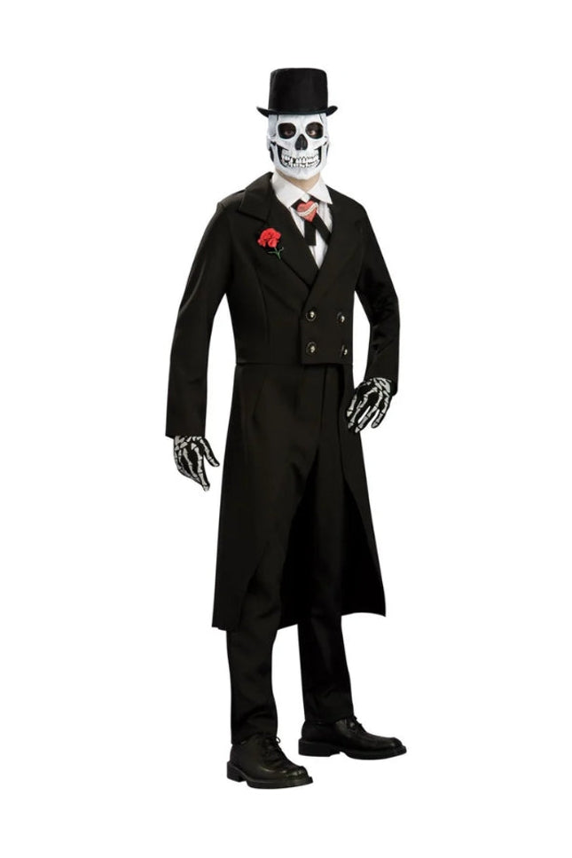 Halloween Costume Coat – Men's Spooky Stylish Outerwear for Halloween Party