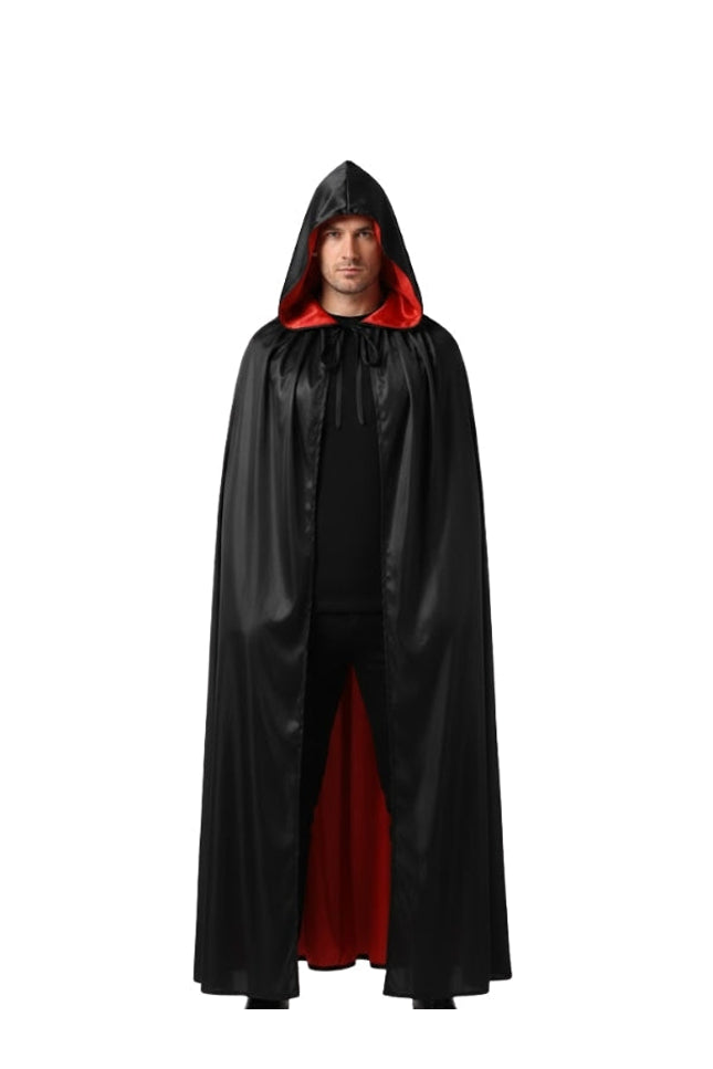 Halloween Dracula Vampire Cloak Classic for Spooky Halloween Costume