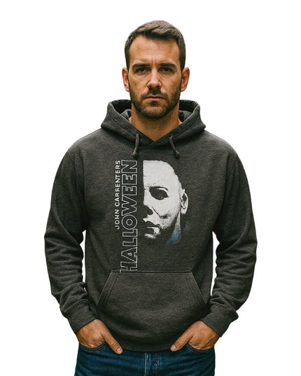 Halloween Michael Myers Large Face Pullover Hoodie