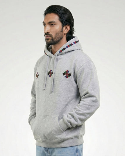 Handmade Folk Embroidered Hoodie 