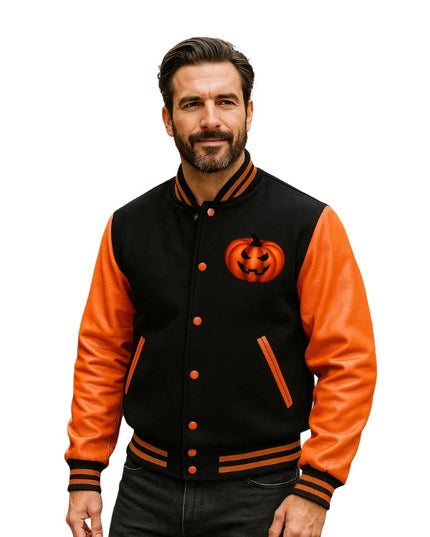 Happy Halloween Varsity Jacket
