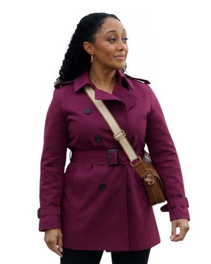 Haunted Harmony Mysteries Purple Coat