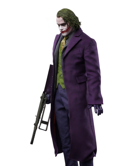 Heath Ledger The Dark Knight Joker Purple Long Coat Buy 