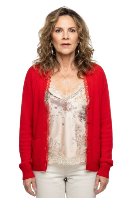 Hilary Swank Ordinary Angels Red Jacket