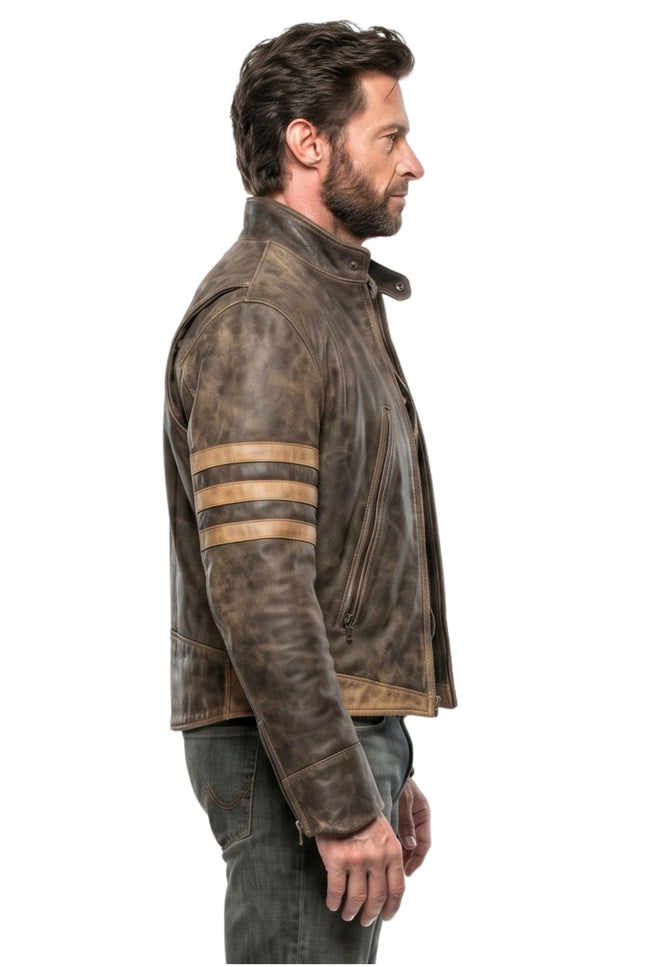 Hugh Jackman X-Men Wolverine Jacket Shop Now
