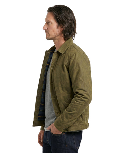 Jack Sheridan Green Cotton Jacket From Virgin River