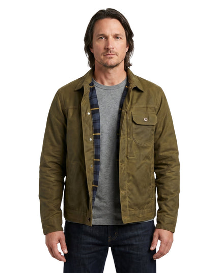 Jack Sheridan Virgin River Green Cotton Jacket
