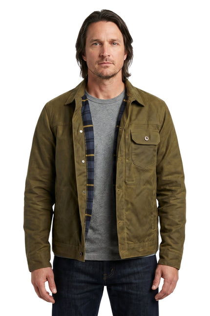 Jack Sheridan Virgin River Green Cotton Jacket
