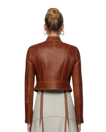 Jayden Bartels Daredevil Born Again Cropped Leather Jacket Buy